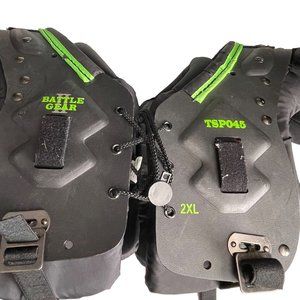 Tag Battle Gear 2 TSP045 Football Shoulder Pads Size 2XL 16"-17" 150-180lbs